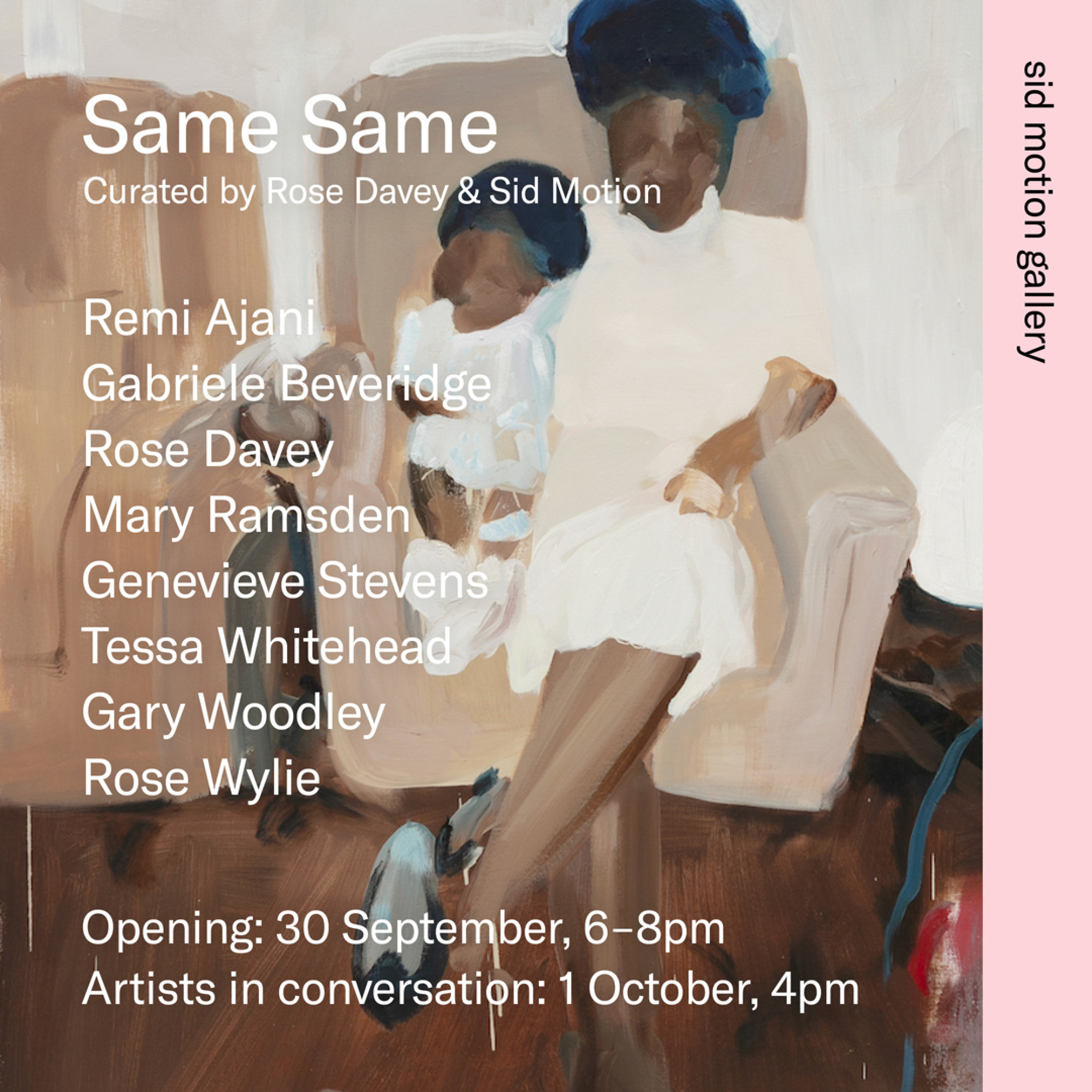 Poster, Same, Same, Sid Motion Gallery, September 2022