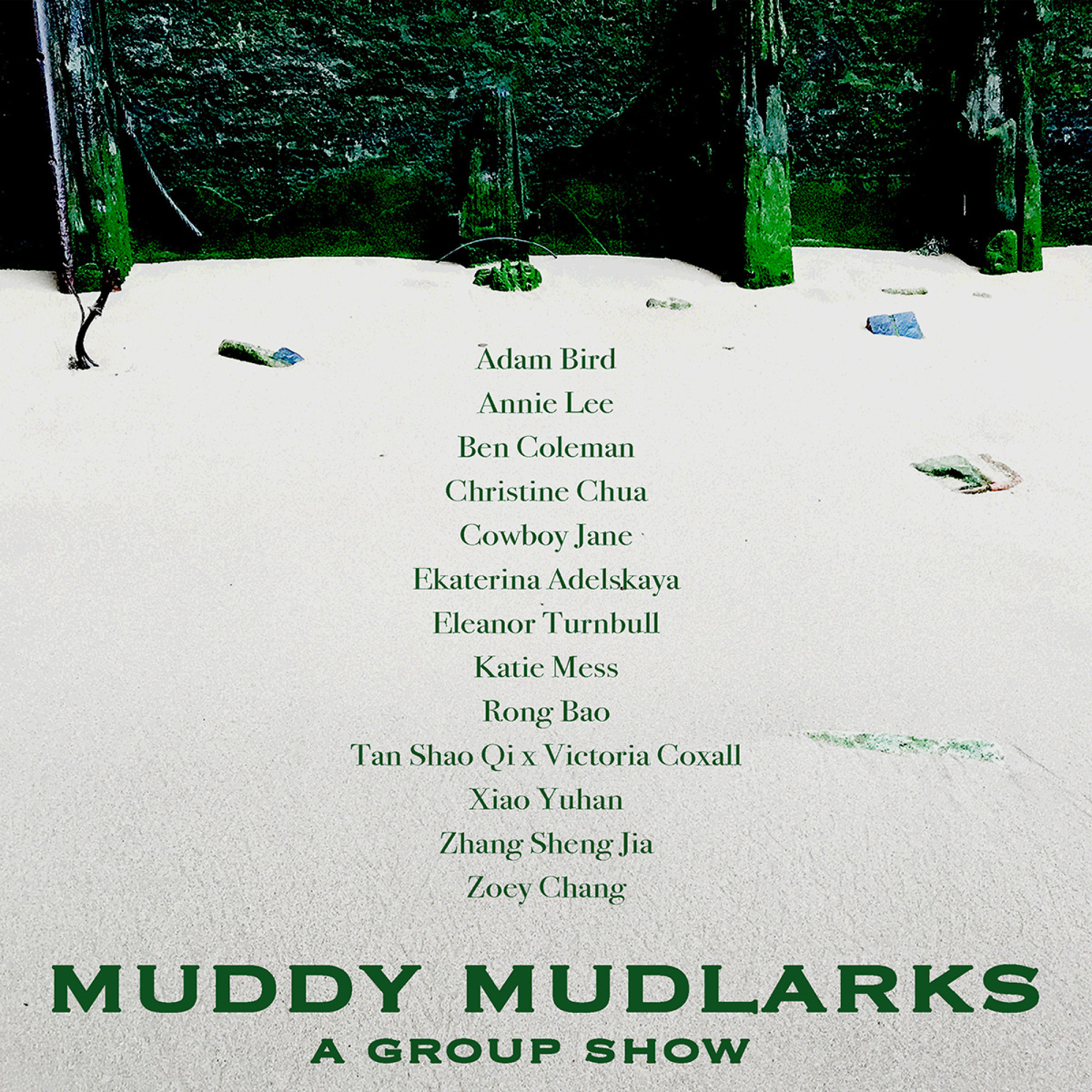 Poster, Muddy Mudlarks, Candid Arts Trust, September 2022