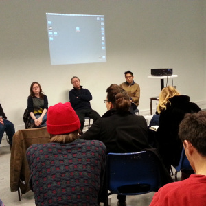 Slade Performance Day 2013, panel discussion on time in relation to performance